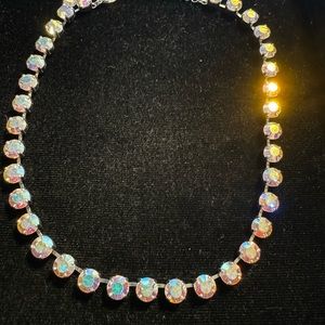 Crystal Aurore Boreale Glltz Necklace